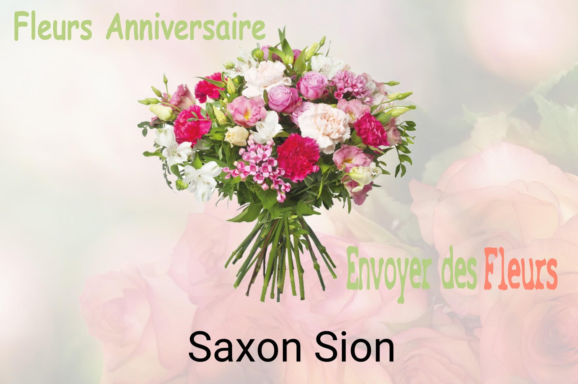 Bouquet de fleurs d’anniversaire livré à Saxon-Sion