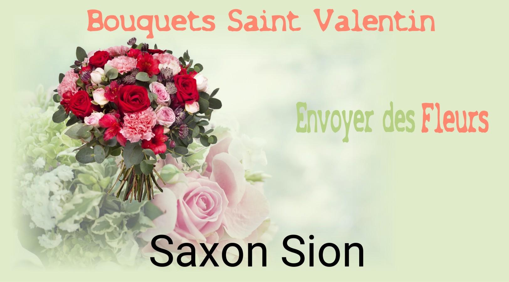 Roses de Saint-Valentin livrées à Saxon-Sion
